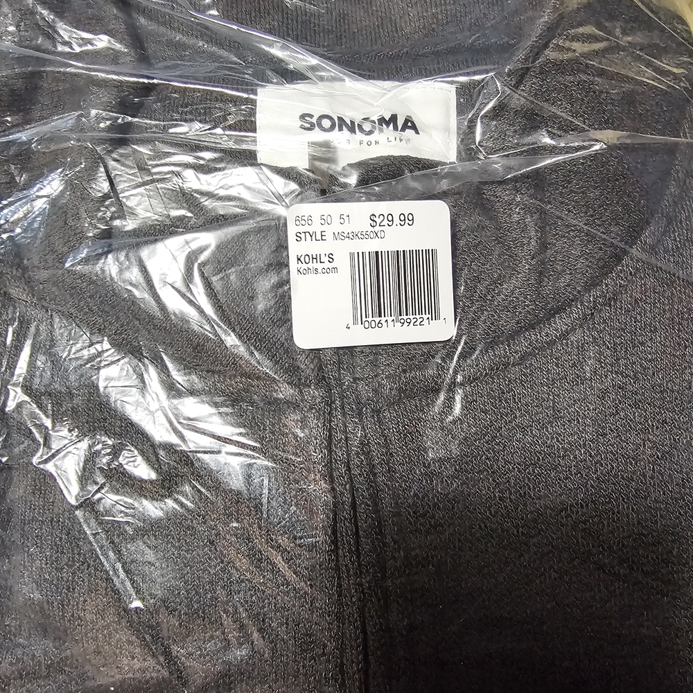 Sonoma Charcoal Full-Zip Jacket